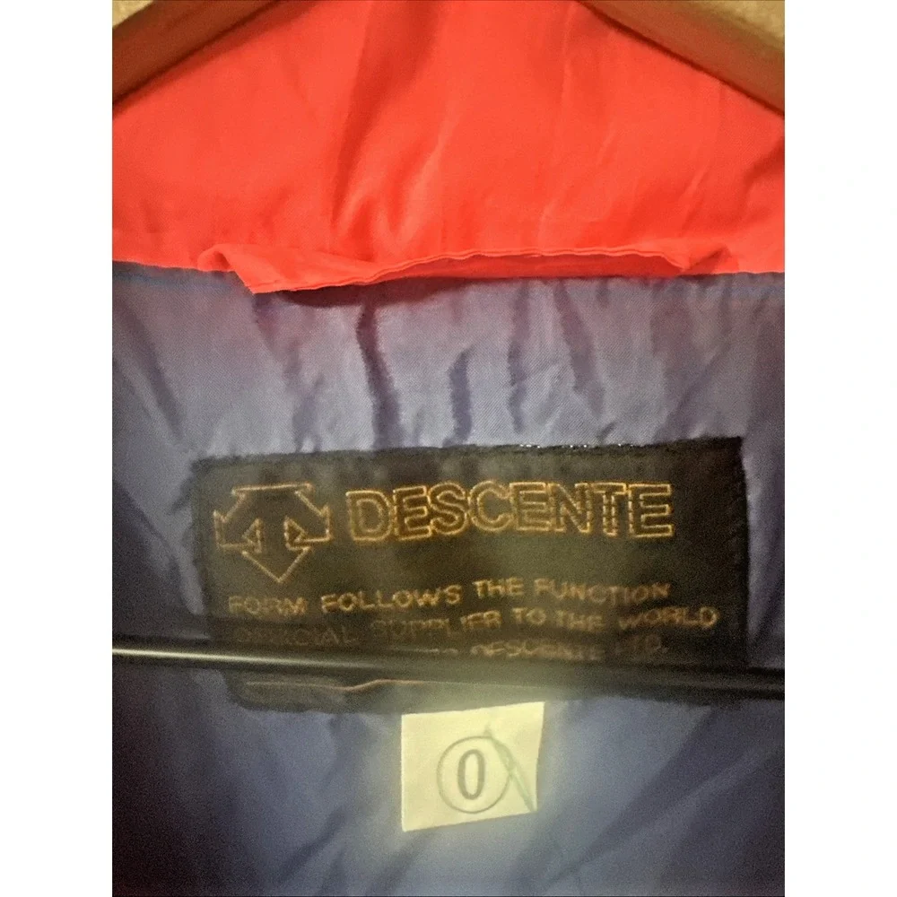 Descente Women Size 0/XS‎ 1/2 Zip Layla 1000 Ski Parka Jacket Nylon Vintage Rare